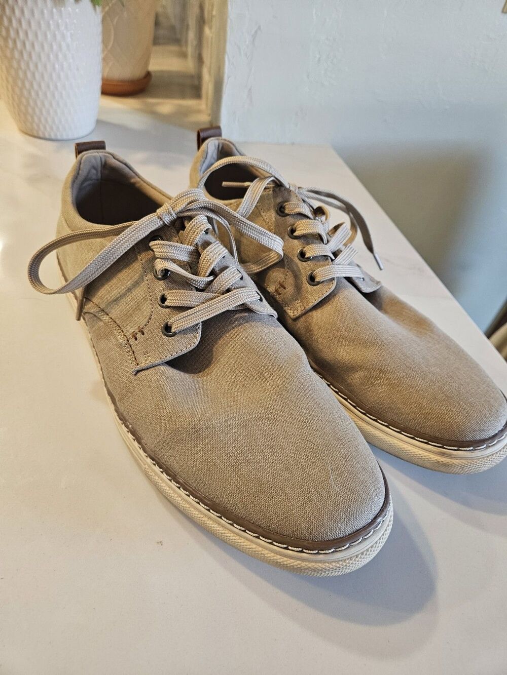 Hawker Rye Men's Shoes, Beige, Size 10.5